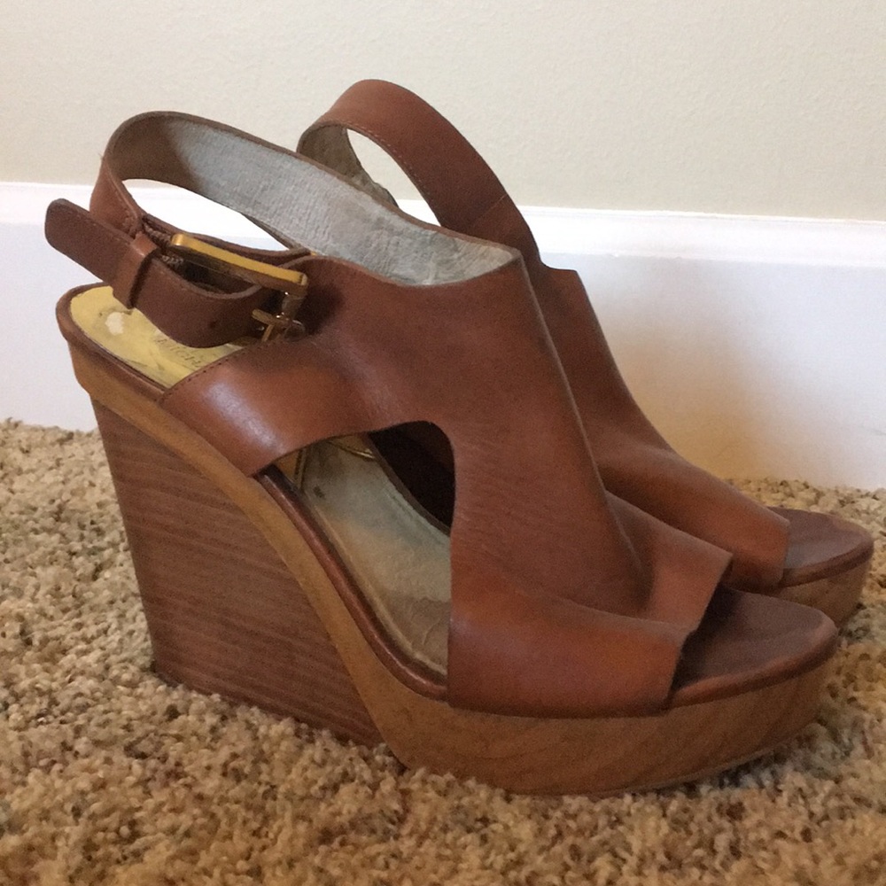 Michael kors Wedge heel genuine leather